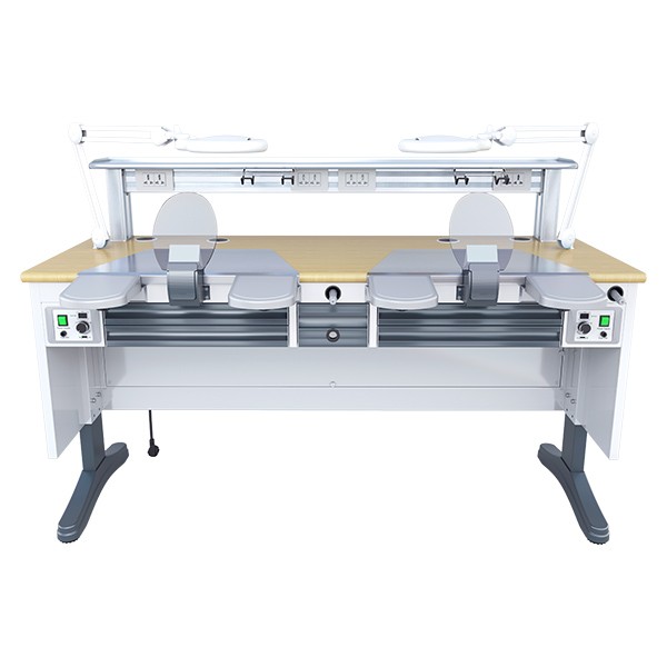 JT-55 Twin Dental Lab Workstation (1.6m)